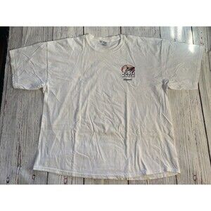 Whale Watch Hawaii T Shirt Logo Y2K Gildan Tag White Size 2XL Defects